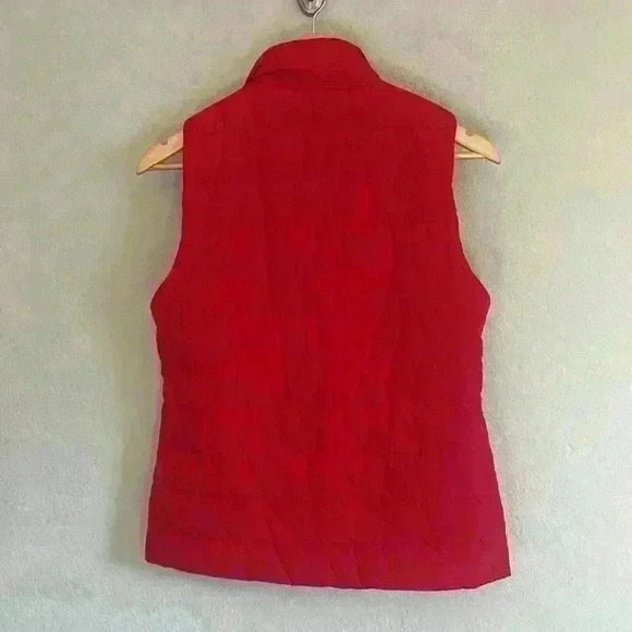 Michael Kors Red Puffer Vest Women's XS - Picture 5 of 5